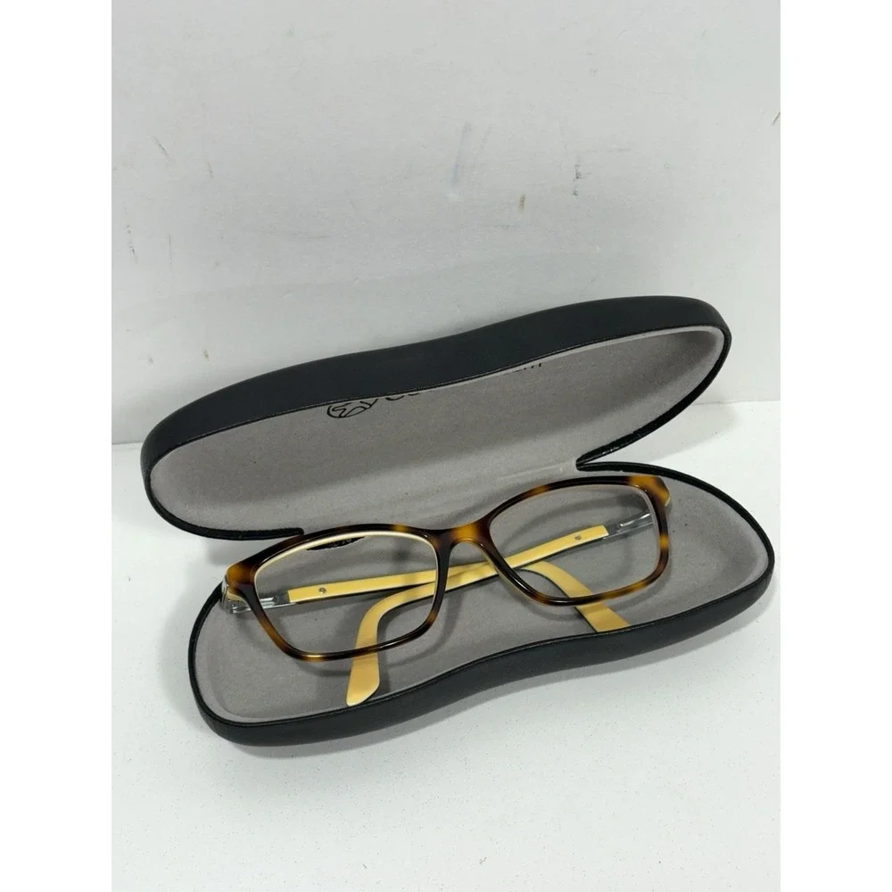 Ralph Lauren RA7044 1142 Eyeglasses Frames‎ Brown Tortoise/Yellow Cat Eye Read**